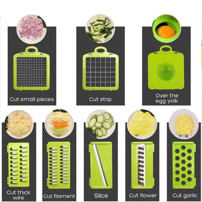 Chop Central Multifunctional Kitchen Vegetable Cutting Tool